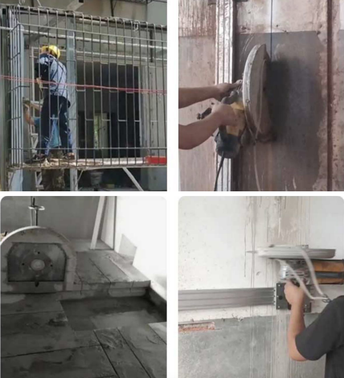 手持墙锯机应用